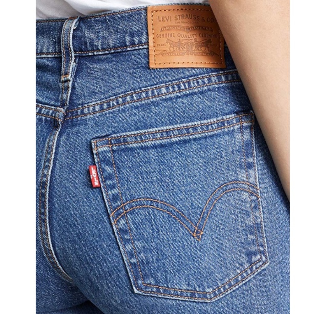 Levi’s premium cute denim wedgie straight jeans